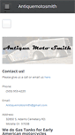 Mobile Screenshot of antiquemotosmith.com